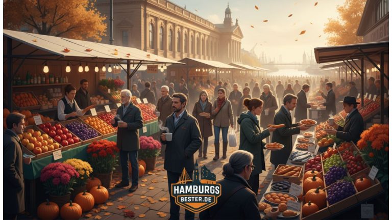 Dein Guide zum Herbstmarkt am Fischmarkt November 2025: Hamburgs maritimes Herz im goldenen Herbst