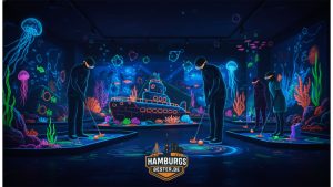 Schwarzlicht-Minigolf St. Pauli: Dein leuchtendes Abenteuer in Hamburgs Erlebniswelt!