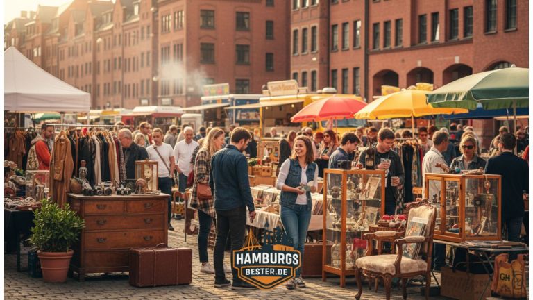 Flohmarkt Flohschanze: Hamburgs Kult-Markt feiert Jubiläum und blickt in die Zukunft!