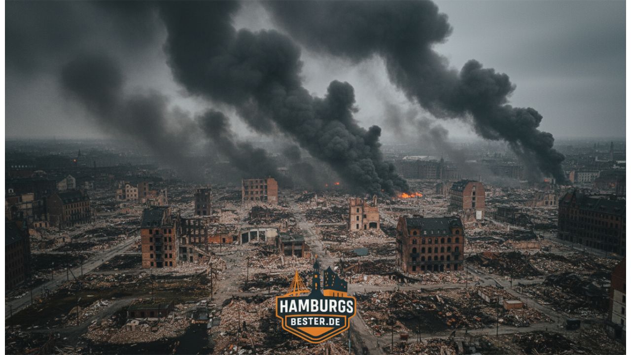 Hamburg im Zweiten Weltkrieg: Eine Reise durch Schatten und Wiederaufbau