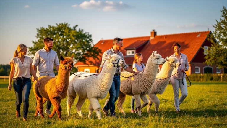 Flauschige Auszeit: Neuigkeiten zu Tierbegegnungen auf dem Alpakahof rund um Hamburg