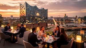 Hoch hinaus: Neuigkeiten und Highlights der Rooftop Bars Hamburg 2026