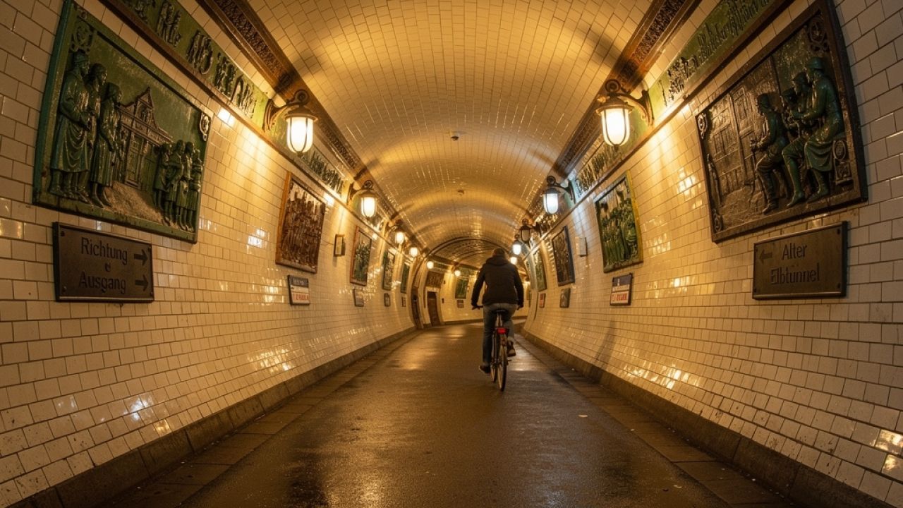 Der Alte Elbtunnel: Hamburgs Unterwasser-Wunder im Wandel der Zeit