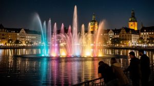 Binnenalster Lichtspiele: Hamburgs magischer Lichterglanz am Wasser