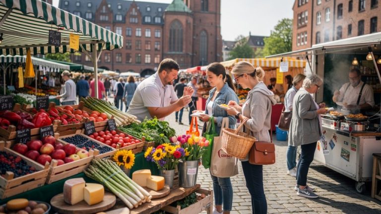 Wochenmärkte in Stadtteilen: Dein Kompass durch Hamburgs frische Vielfalt