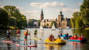 Bootshaus „Barca“ SUP-Verleih: Dein Tor zum Alster-Abenteuer in Hamburg
