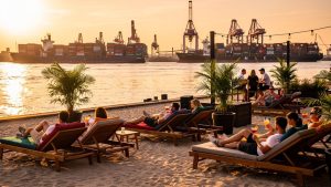 Sonne, Sand und Elbblick: Neuigkeiten zu Hamburgs Beachclubs an der Elbe