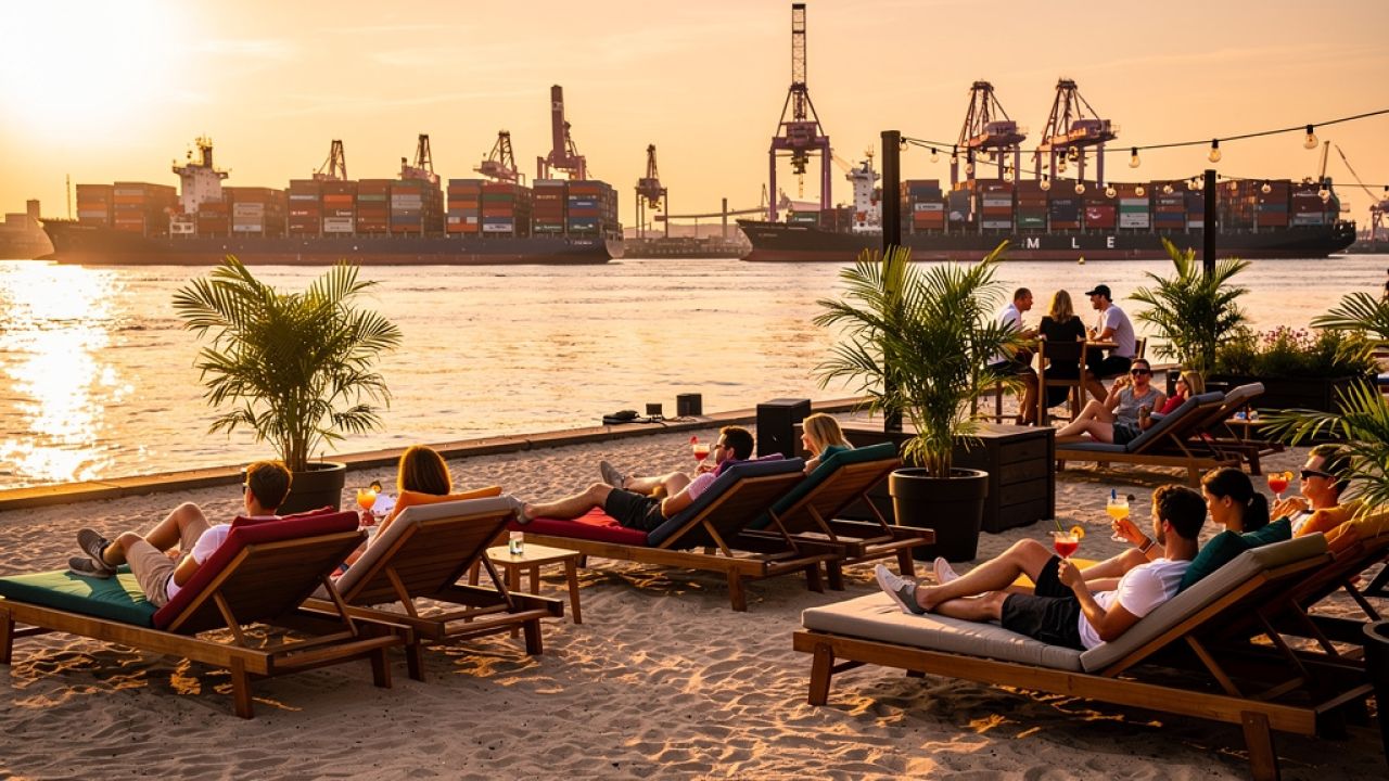 Sonne, Sand und Elbblick: Neuigkeiten zu Hamburgs Beachclubs an der Elbe