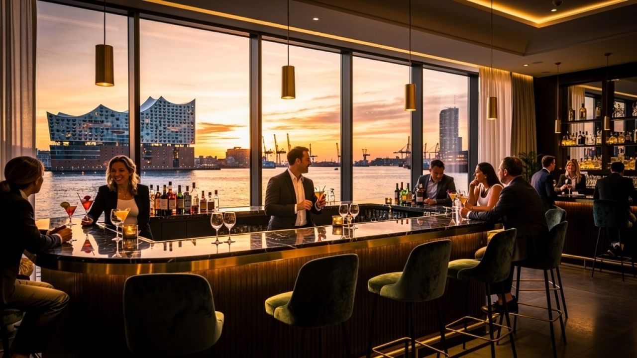 Cocktailbars mit Hafenblick in Hamburg: Wo Eleganz auf Elb-Romantik trifft – Neuigkeiten 2026