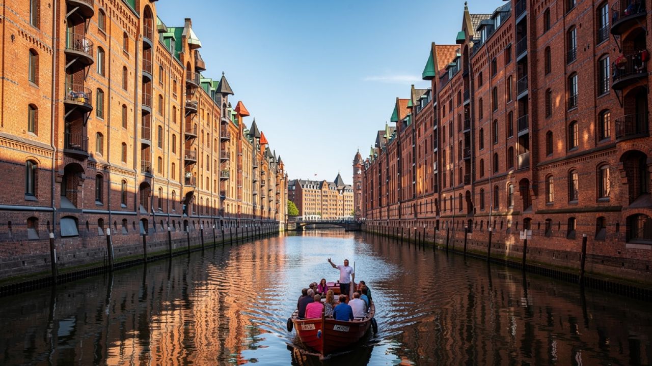 Kanalfahrt mit Guide: Dein Kompass durch Hamburgs Wasserwege