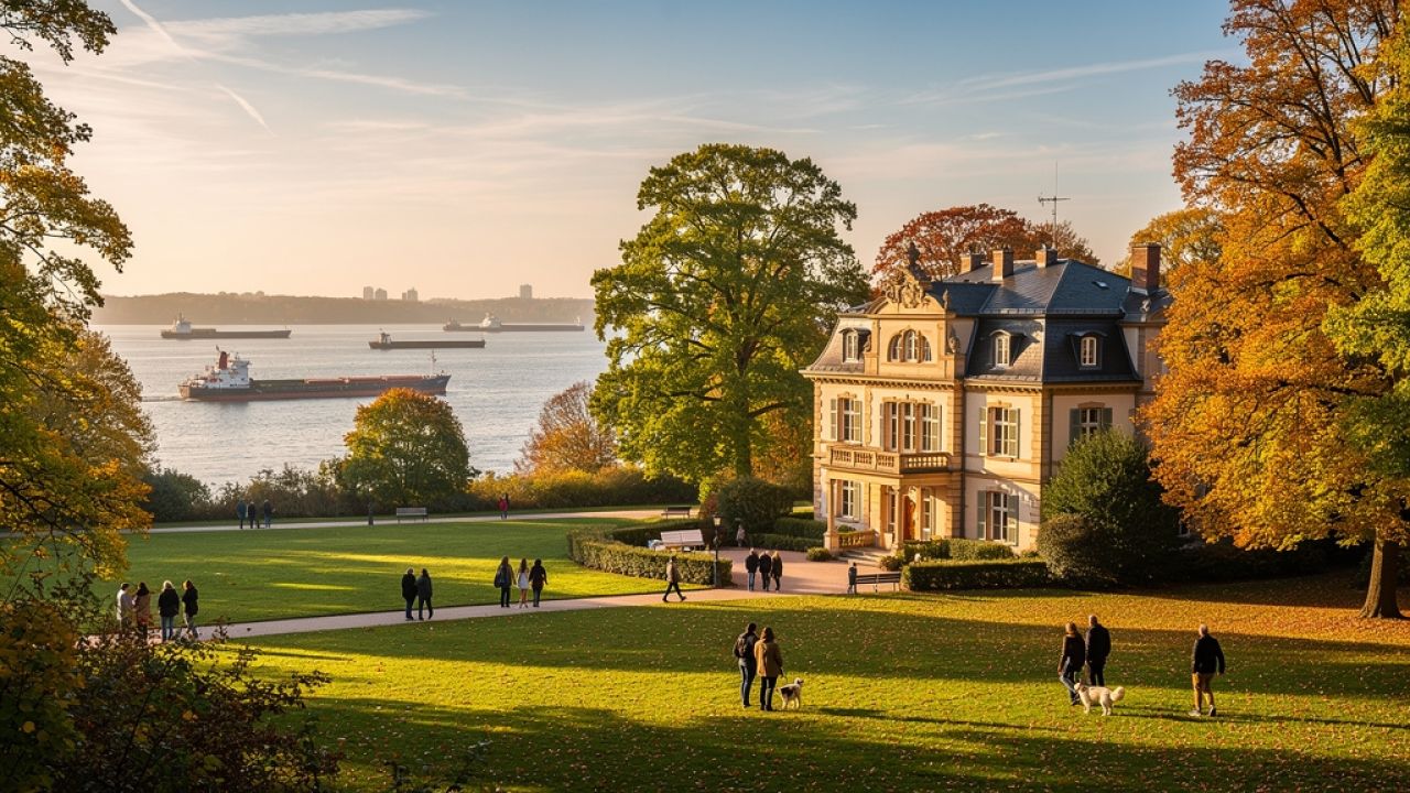 Jenischpark und Elbchaussee: Zeitlose Eleganz und grüne Oasen an der Elbe