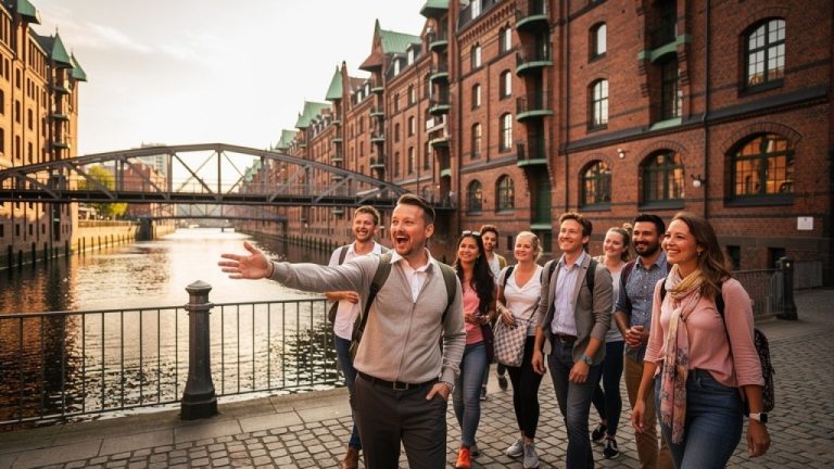 Stadtführungen zu Fuß: Entdecke Hamburgs neueste Trends und verborgene Pfade