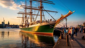 Neuigkeiten vom Rickmer Rickmers Museumsschiff: Ein maritimes Wahrzeichen erstrahlt in neuem Glanz