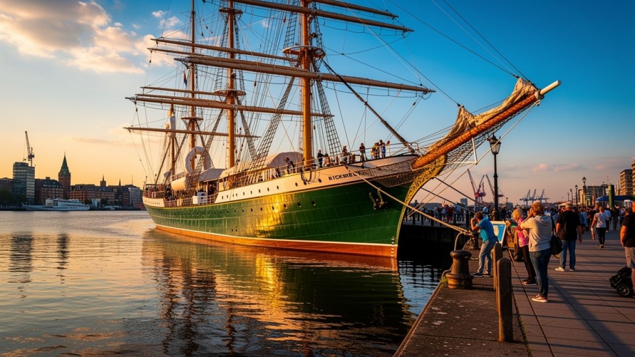 Neuigkeiten vom Rickmer Rickmers Museumsschiff: Ein maritimes Wahrzeichen erstrahlt in neuem Glanz