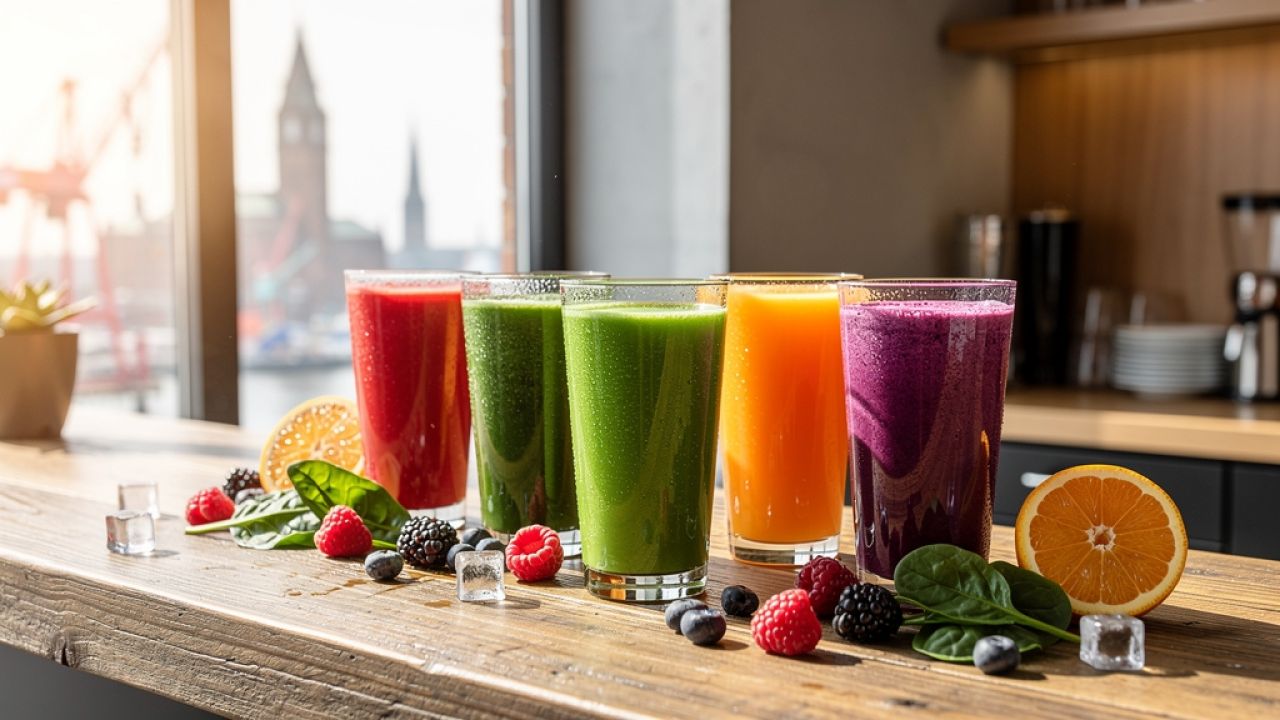 Frische Wellen in der Hansestadt: Die neuesten Trends der Smoothie & Juice Bars in Hamburg