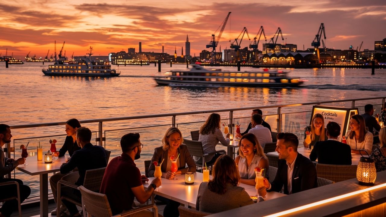 Cocktails an den Landungsbrücken: Dein Guide für unvergessliche Abende in Hamburg