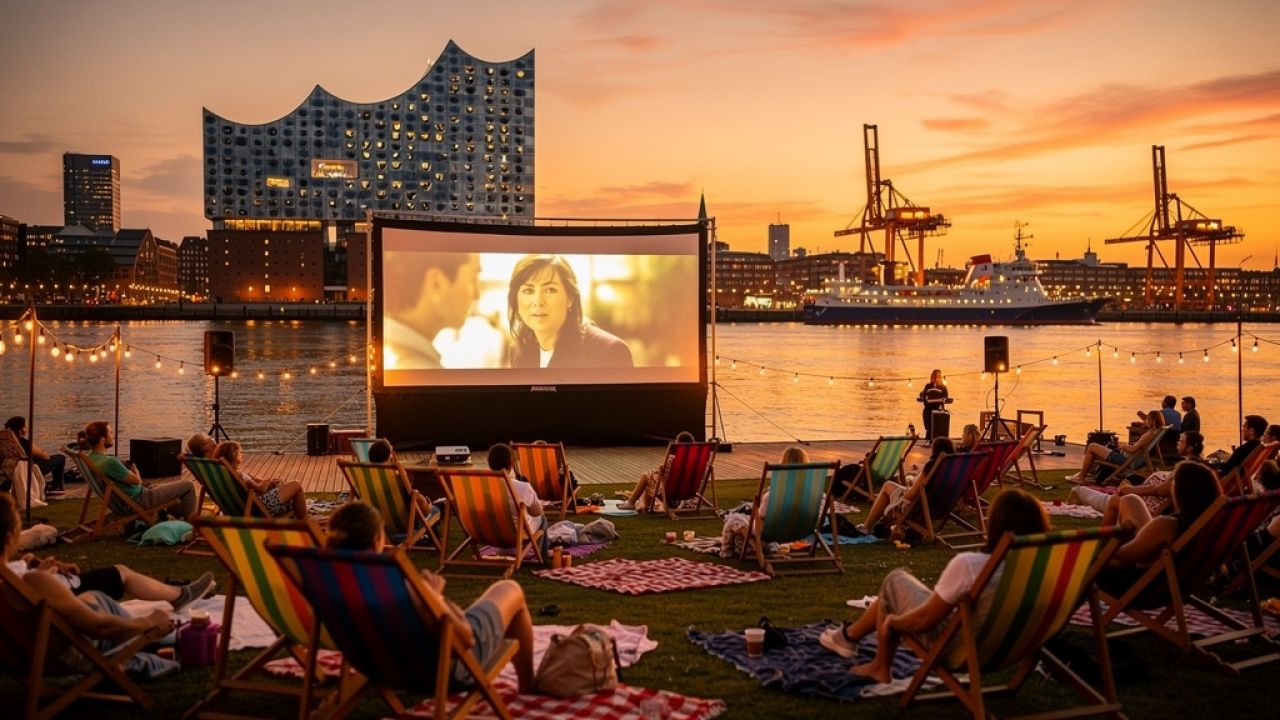 Filmzauber unter Sternen: Die neuesten Nachrichten zum Open-Air-Kino am Hafen in Hamburg