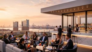 Neuigkeiten von Hamburgs Rooftop Bars: Dein ultimativer Blick über die Hansestadt