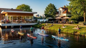 Frischer Wind auf der Alster: Neuigkeiten vom Bootshaus âBarcaâ SUP-Verleih