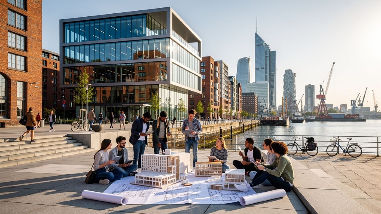 Neuigkeiten von der HafenCity Universität für Architektur: Hamburgs Zukunft wird hier gebaut und verteidigt!