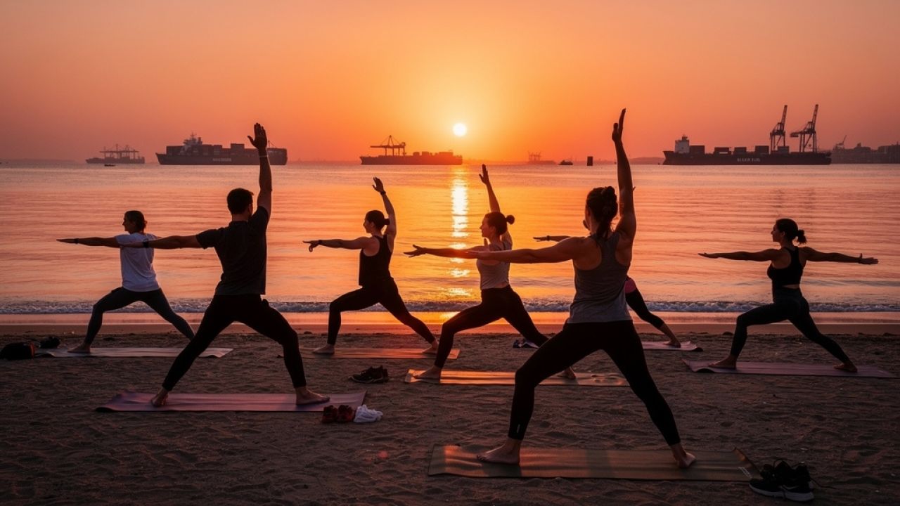 Yoga am Elbstrand: Dein Weg zur inneren Ruhe an Hamburgs Küste