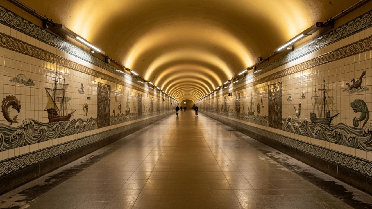 Der Alte Elbtunnel: Hamburgs Unterwasser-Wunder im Wandel der Zeit