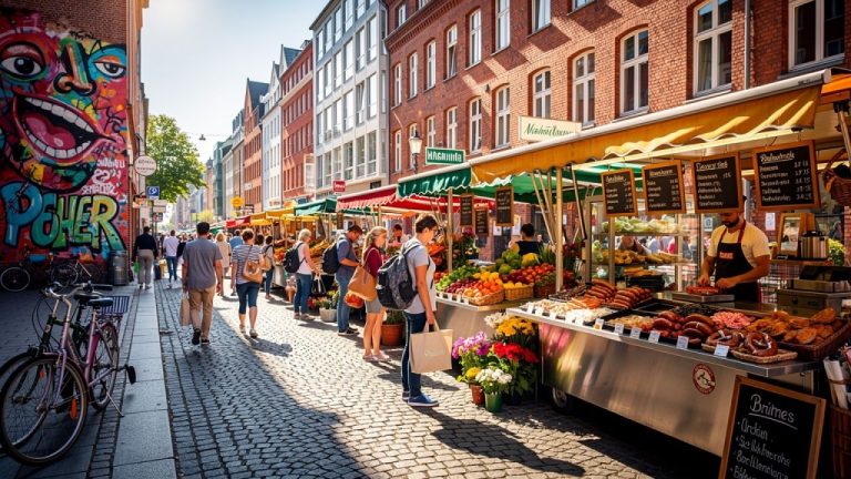 Flohmärkte und Streetlife: Hamburgs pulsierendes Herzschlaggefühl