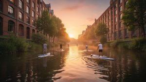 Stand-Up-Paddling in den KanÀlen: Dein ultimatives urbanes Wasserabenteuer in Hamburg