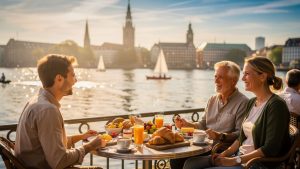 AlsterfrĂŒhstĂŒck am Wasser: Dein perfekter Start in den Hamburger Tag