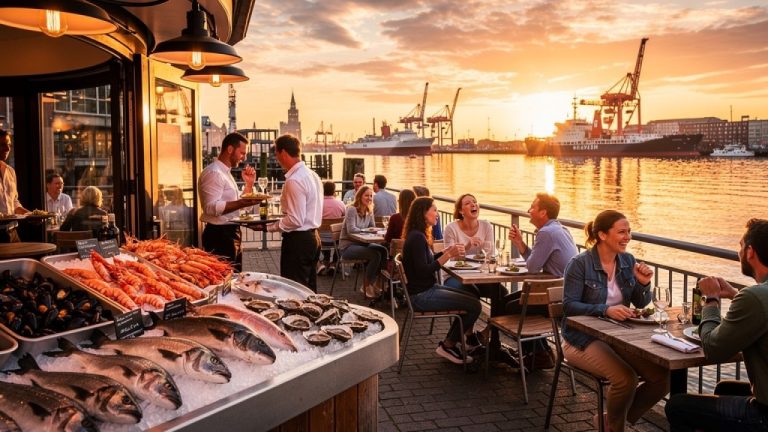 Fischrestaurants am Hafen: Dein kulinarischer Kompass durch Hamburgs maritime Genusswelt