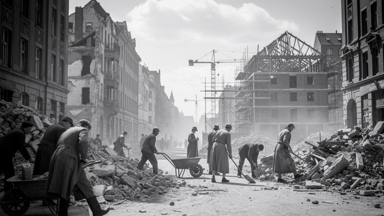 Hamburgs Auferstehung: Eine Zeitreise durch den Wiederaufbau nach 1945