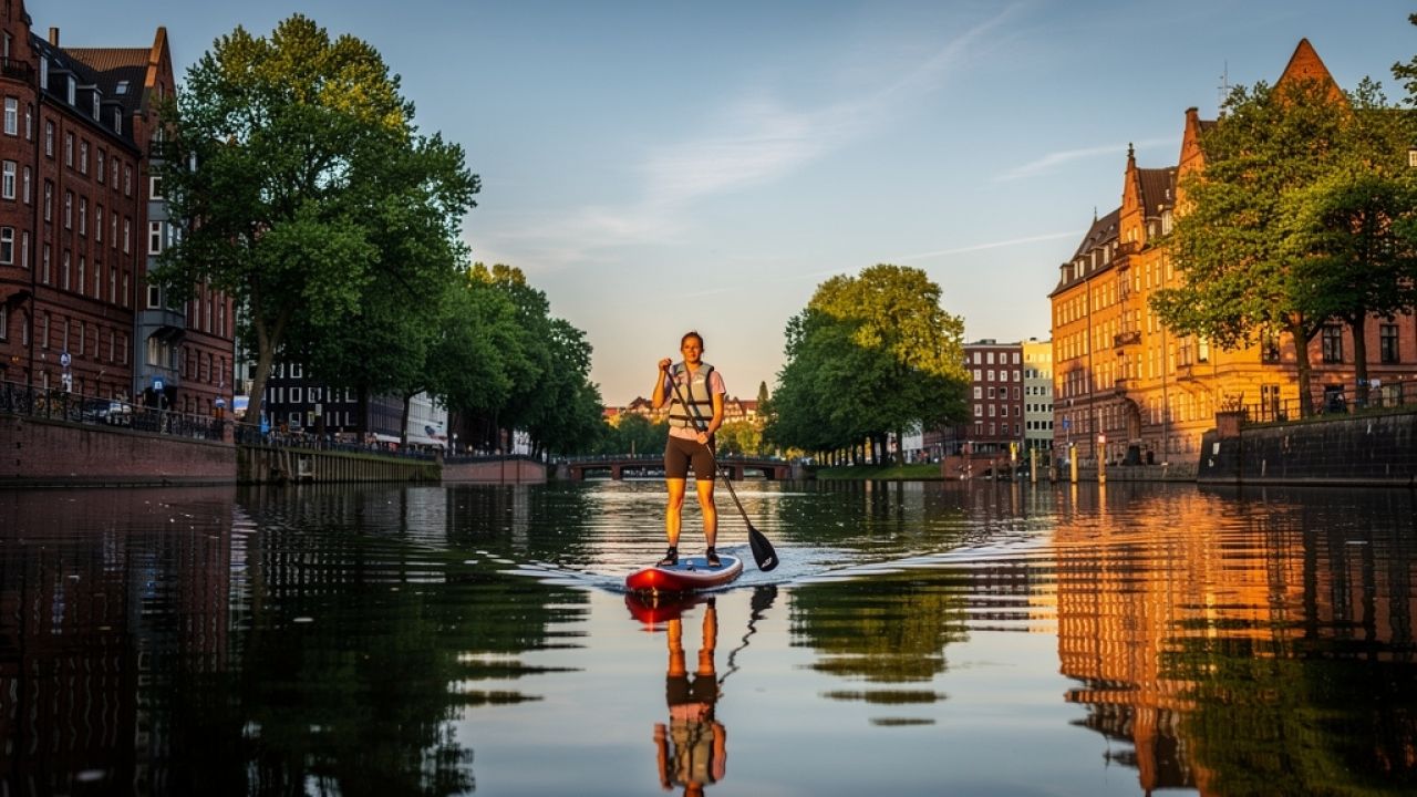 SUP-Kurse für Anfänger in Hamburg: Dein Sprungbrett ins Stand-Up-Paddling-Abenteuer