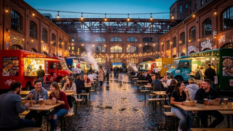 Streetfood im Oberhafenquartier: Hamburgs heißester Genuss-Spot im Wandel